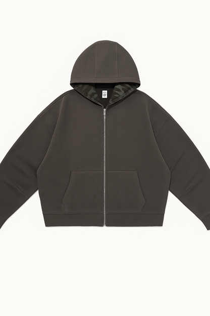 Heavy Fleece Full-Zip Hoodie