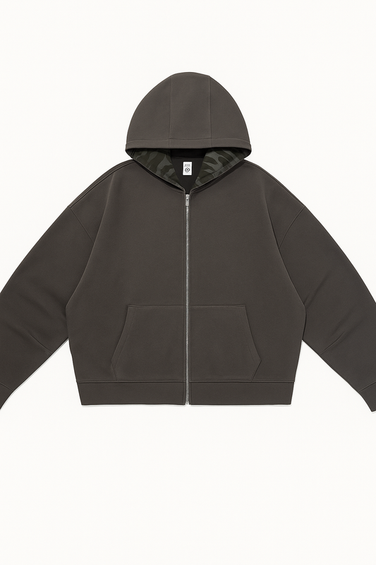 Heavy Fleece Full-Zip Hoodie